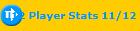 U12 Player Stats 11/12